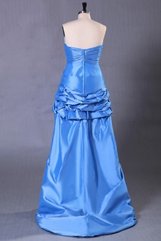 Chic Sweetheart High Low Prom Dress With Beaded Bust 