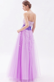 Impressive Dipped America Tulle Lilac Princess Quinceanera Dress 