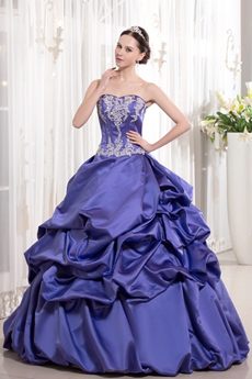 Desirable Shallow Sweetheart Ball Gown Full Length Lavender Quinceanera Dress 