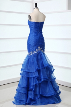 Brilliant Royal Blue Stunning Evening Dresses