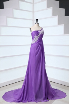 Charming Lavender Unique Evening Dresses