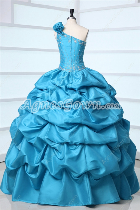 Charming One Shoulder Mexican Quinceanera Dresses