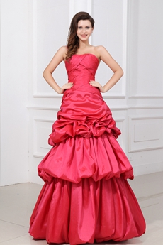 Flattering One Straps Watermelon Simple Quince Dress 