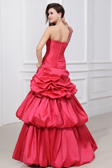 Flattering One Straps Watermelon Simple Quince Dress 