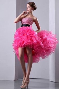 Pretty Hot Pink Sweet Sixteen Dress 