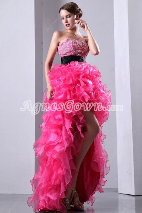 Pretty Hot Pink Sweet Sixteen Dress 