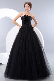 Special Gothic Black Quinceanera Dress 