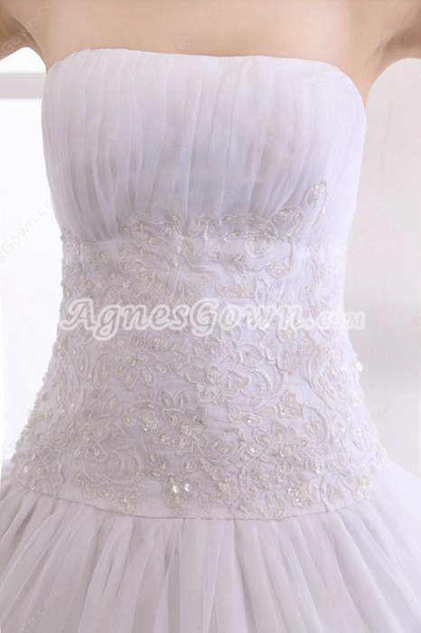 Dreamed Ball Gown Lace Bridal Dress 