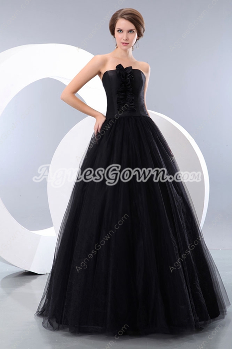Special Gothic Black Quinceanera Dress 