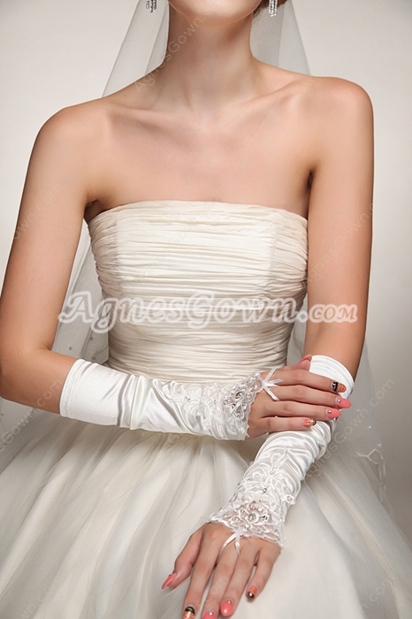 Fingerless Wedding Gloves 