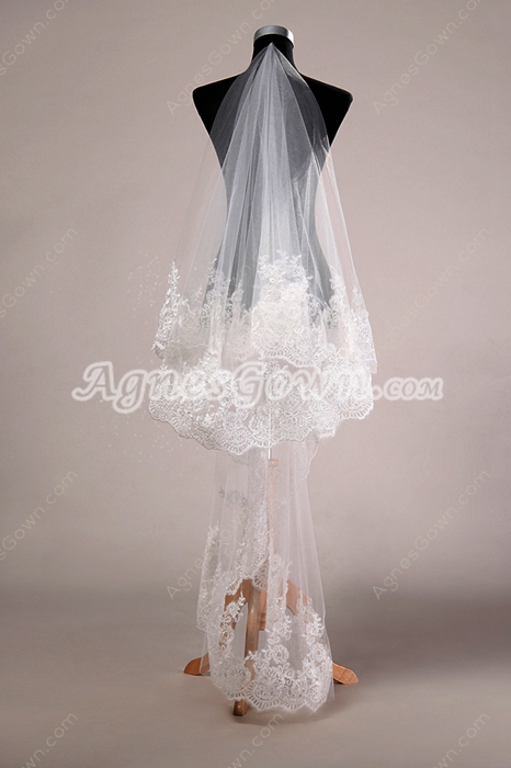 Antique Lace Wedding Veil