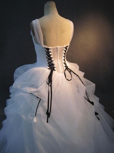 Haute Straps White Plus Size Ball Gown Wedding Dresses