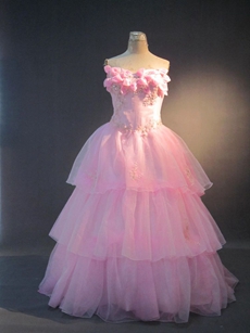 Traditional Pink Plus Size Quinceanera Dresses with Corset
