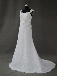Dazzling Antique Lace Wedding Dresses