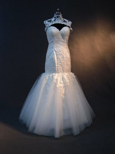 Modest Sweetheart Mermaid Wedding Dresses With Lace Bolero 