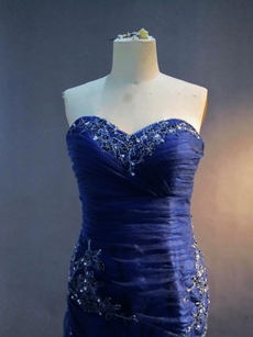 Best Royal Blue Plus Size Pageant Dresses Corset Back 