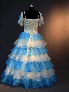 Classical Multi-colored Sweet 15 Dresses With Ruffles  
