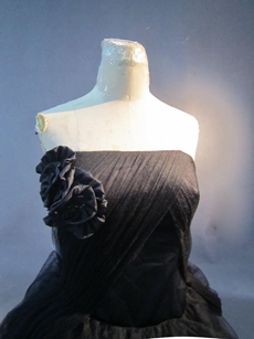 Unique Tulle Strapless Plus Size Quinceanera Dresses