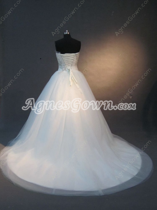 Romanitic Princess Strapless Wedding Dresses for 2016