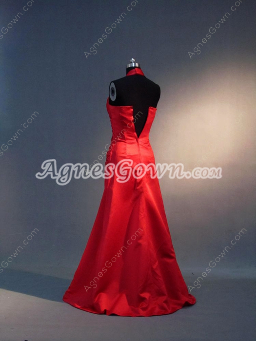 Best Halter Long Red Bridesmaid Dresses
