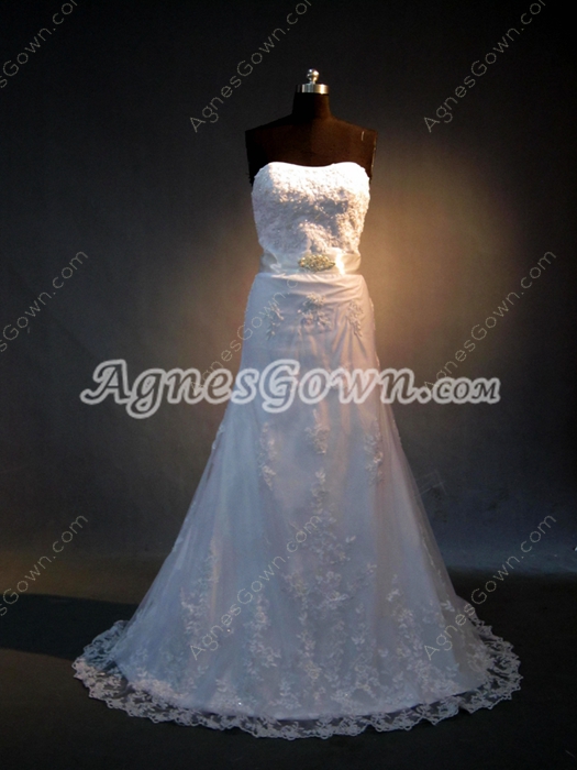 Elegant Lace Wedding Dresses for Old Woman