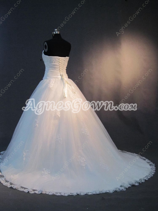 Beautiful Sweetheart Ball Gown Wedding Dresses