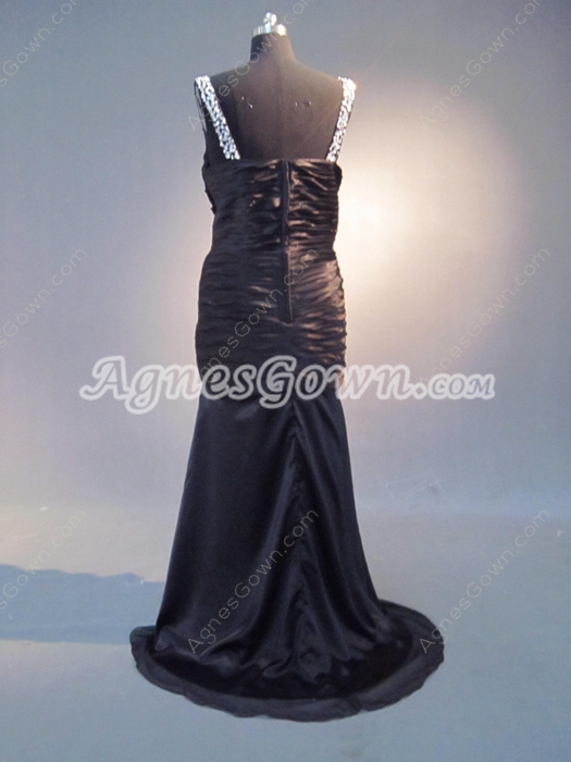 Sexy Black Plus Size Mother of Bride Dress
