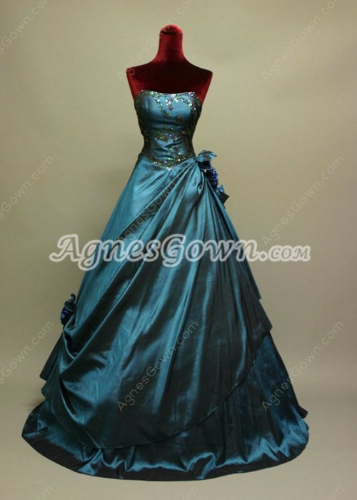 Charming Navy Blue Sweetheart Best Quinceanera Dress