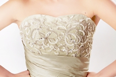 Retro Prom Dress With Lace Appliques 