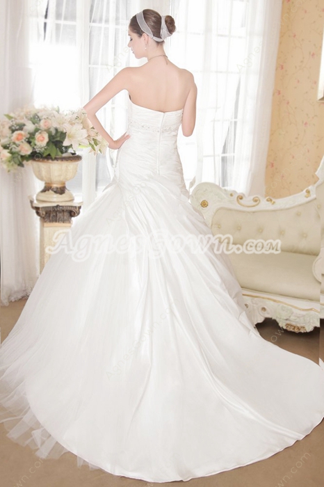 Perfect Couture Wedding Dresses with Ruched Bodice 
