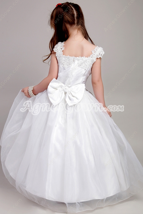 Beautiful Infant Flower Girl Dresses With Lace Appliques 