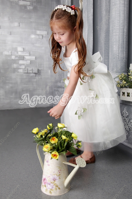 Pretty Off Shoulder Pageant Dresses For Little Girls 