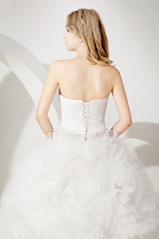 Luxurious 2016 Spring Ball Gown Wedding Dress 