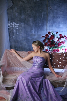 Elegant Lavender Formal Evening Dresses   