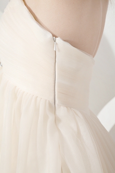 Glamour Halter Empire Wedding Dress For Pregnancy Women 