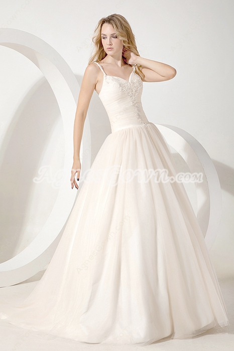 Stunning Ivory Princess Wedding Dress 