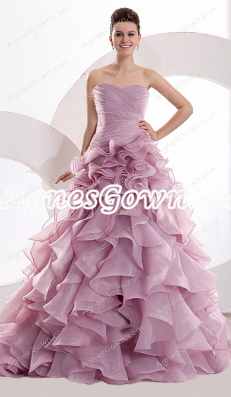 Gorgeous Lilac Prom Dress 2016